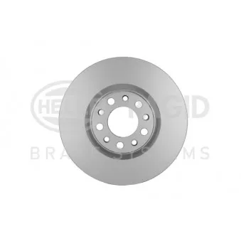 Jeu de 2 disques de frein avant HELLA 8DD 355 126-731