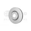 Jeu de 2 disques de frein avant HELLA 8DD 355 126-731 - Visuel 3