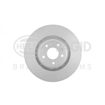 Jeu de 2 disques de frein avant HELLA 8DD 355 126-861