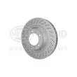 Disque de frein avant gauche HELLA 8DD 355 126-921 - Visuel 3