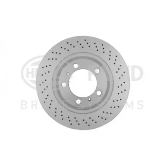 Disque de frein avant droit HELLA