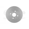 Jeu de 2 disques de frein avant HELLA 8DD 355 126-961 - Visuel 1