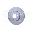 Jeu de 2 disques de frein avant HELLA 8DD 355 127-091 - Visuel 3