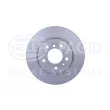 Jeu de 2 disques de frein arrière HELLA 8DD 355 127-111 - Visuel 2