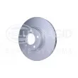 Jeu de 2 disques de frein avant HELLA 8DD 355 127-621 - Visuel 3