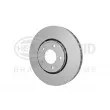 Jeu de 2 disques de frein avant HELLA 8DD 355 127-671 - Visuel 3