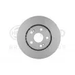 Jeu de 2 disques de frein avant HELLA 8DD 355 127-741 - Visuel 1