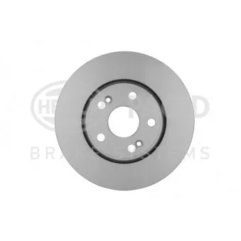 Jeu de 2 disques de frein avant HELLA 8DD 355 127-741