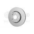 Jeu de 2 disques de frein avant HELLA 8DD 355 127-741 - Visuel 3