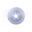Jeu de 2 disques de frein avant HELLA 8DD 355 127-771 - Visuel 2