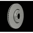 Jeu de 2 disques de frein avant HELLA 8DD 355 127-851 - Visuel 3