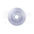 Jeu de 2 disques de frein avant HELLA 8DD 355 127-921 - Visuel 2