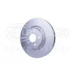 Jeu de 2 disques de frein avant HELLA 8DD 355 127-921 - Visuel 3