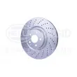 Jeu de 2 disques de frein avant HELLA 8DD 355 127-961 - Visuel 3