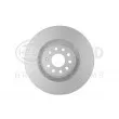 Jeu de 2 disques de frein avant HELLA 8DD 355 127-981 - Visuel 1