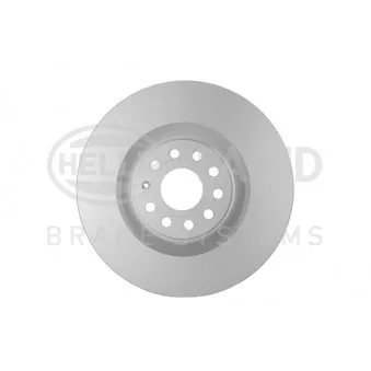 Jeu de 2 disques de frein avant HELLA 8DD 355 127-981