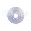 Disque de frein avant gauche HELLA 8DD 355 128-041 - Visuel 2