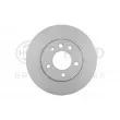 Disque de frein avant droit HELLA 8DD 355 128-051 - Visuel 1