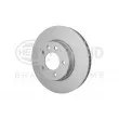 Disque de frein avant droit HELLA 8DD 355 128-051 - Visuel 3