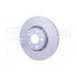 Jeu de 2 disques de frein avant HELLA 8DD 355 128-191 - Visuel 3