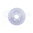 Jeu de 2 disques de frein avant HELLA 8DD 355 128-261 - Visuel 2