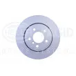 Jeu de 2 disques de frein arrière HELLA 8DD 355 128-491 - Visuel 2