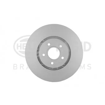 Jeu de 2 disques de frein avant HELLA 8DD 355 128-541