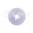 Jeu de 2 disques de frein avant HELLA 8DD 355 128-681 - Visuel 2