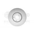 Jeu de 2 disques de frein avant HELLA 8DD 355 128-691 - Visuel 1
