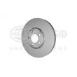 Jeu de 2 disques de frein avant HELLA 8DD 355 128-691 - Visuel 3