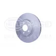 Jeu de 2 disques de frein avant HELLA 8DD 355 128-721 - Visuel 3