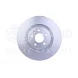 Jeu de 2 disques de frein avant HELLA 8DD 355 128-731 - Visuel 2