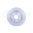 Jeu de 2 disques de frein arrière HELLA 8DD 355 128-751 - Visuel 2