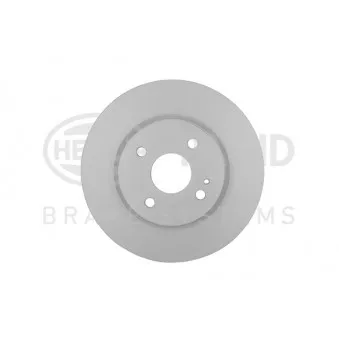 Jeu de 2 disques de frein avant HELLA 8DD 355 128-851