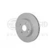 Jeu de 2 disques de frein avant HELLA 8DD 355 128-851 - Visuel 3