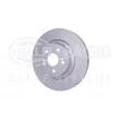 Jeu de 2 disques de frein avant HELLA 8DD 355 128-861 - Visuel 3