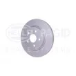 Jeu de 2 disques de frein arrière HELLA 8DD 355 129-101 - Visuel 3