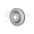Jeu de 2 disques de frein avant HELLA 8DD 355 129-271 - Visuel 3