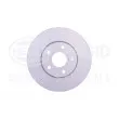 Jeu de 2 disques de frein avant HELLA 8DD 355 129-361 - Visuel 2