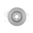 Jeu de 2 disques de frein avant HELLA 8DD 355 129-371 - Visuel 1