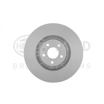 Jeu de 2 disques de frein avant HELLA 8DD 355 129-371