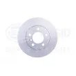 Jeu de 2 disques de frein avant HELLA 8DD 355 129-401 - Visuel 2
