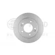 Jeu de 2 disques de frein arrière HELLA 8DD 355 129-451 - Visuel 1