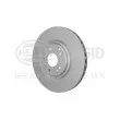 Jeu de 2 disques de frein avant HELLA 8DD 355 129-481 - Visuel 3