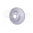 Jeu de 2 disques de frein avant HELLA 8DD 355 129-521 - Visuel 3