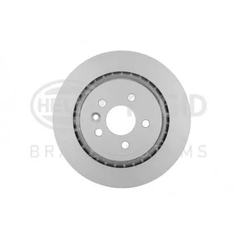 Jeu de 2 disques de frein arrière HELLA 8DD 355 129-551