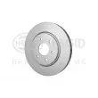 Jeu de 2 disques de frein avant HELLA 8DD 355 129-561 - Visuel 3