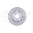 Jeu de 2 disques de frein avant HELLA 8DD 355 129-631 - Visuel 2
