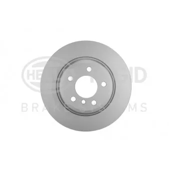 Jeu de 2 disques de frein arrière HELLA 8DD 355 129-641