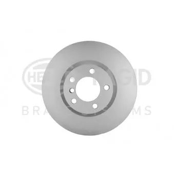 Jeu de 2 disques de frein avant HELLA 8DD 355 129-651